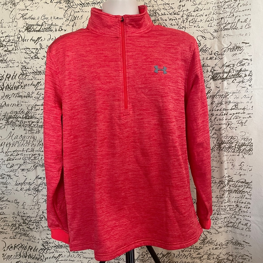 XL Under Armour Bold Red ColdGear Top